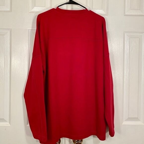 ARIZONA RED LONG SLEEVE HENLEY XL - Picture 4 of 4
